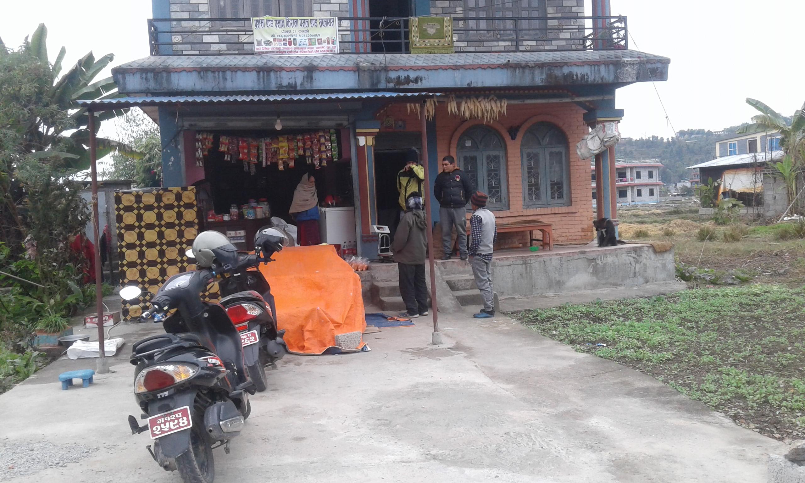 Yesterday whole day busy on Lekthnath