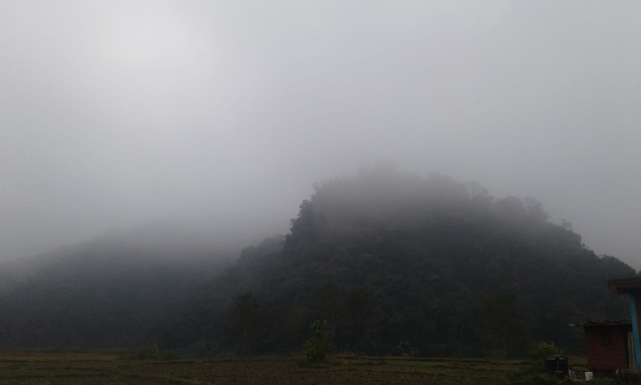 Today the cold conditions of Lekhnath at Moring