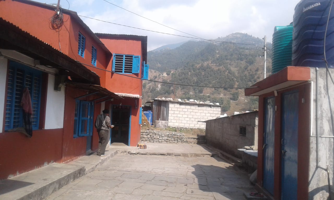 Today Travel on Baisikot Kaski