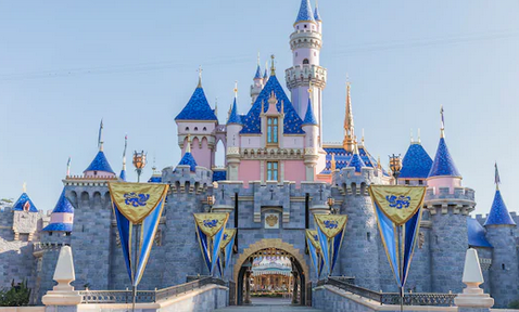 Famous place of Disneyland Park USA