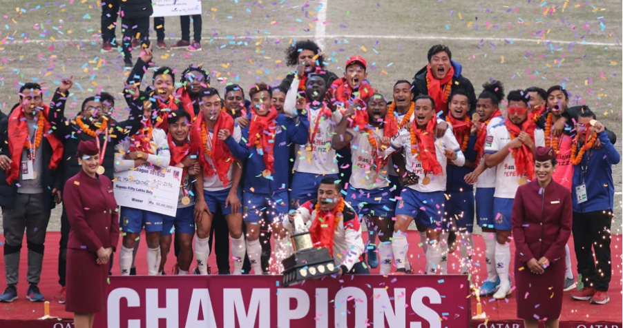 Maschindra becomes a champion in making history