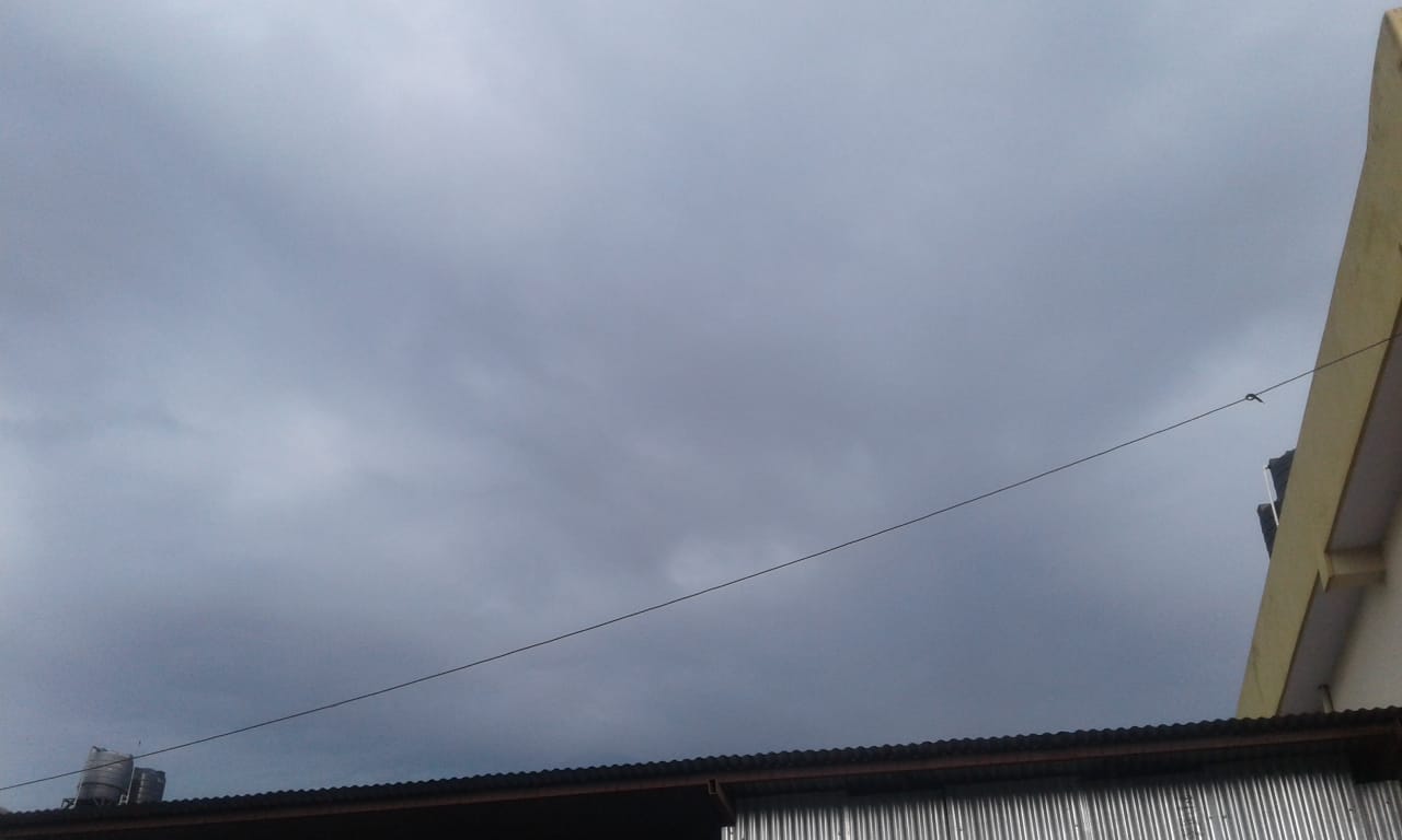 Black Cloudy Weather happen Today Moring