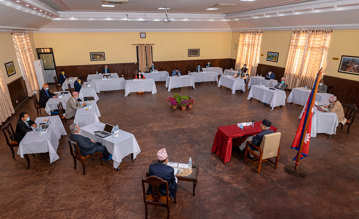 Government's decision lockdown by Baisakh 3