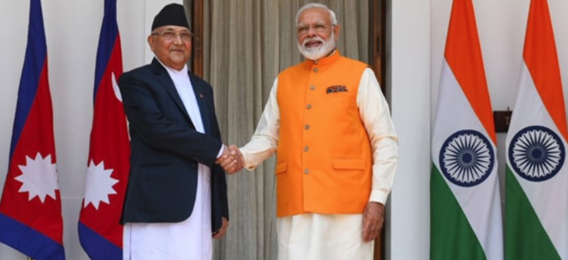 Telephone dialogue Prime Minister Oli and Modi