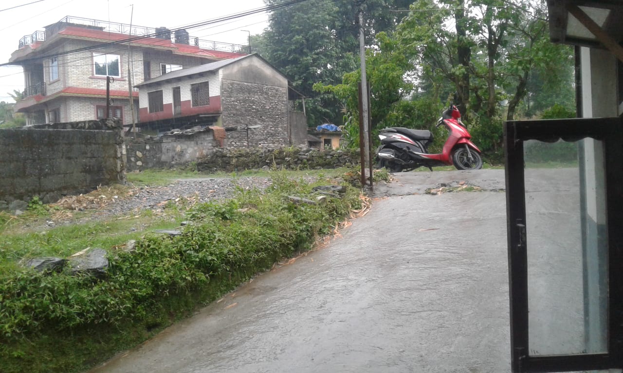 Rainfall in Batulechaur Pokhara Today