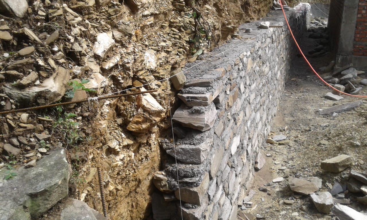 Cement Wall will be made in House 