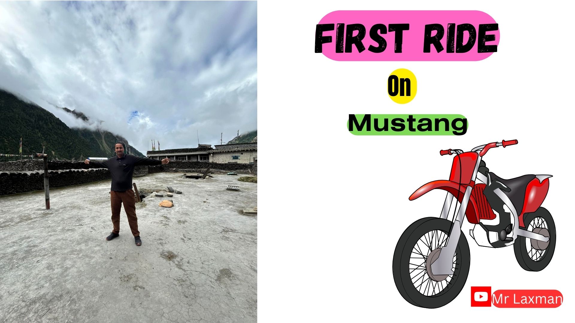 Who is the First Ride in Mustang Nepal