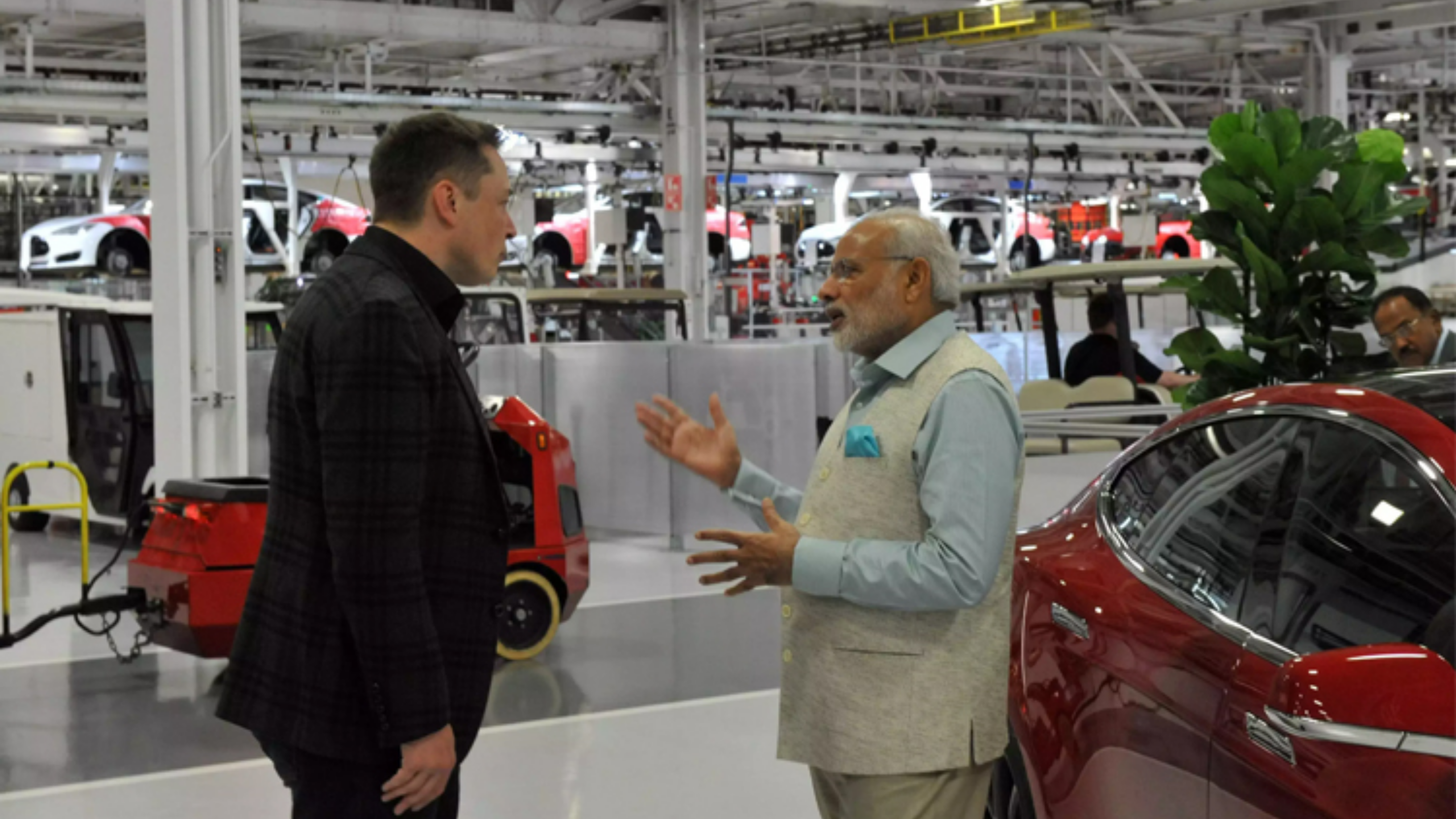 Elon Musk is opening Tesla's EV factory in India