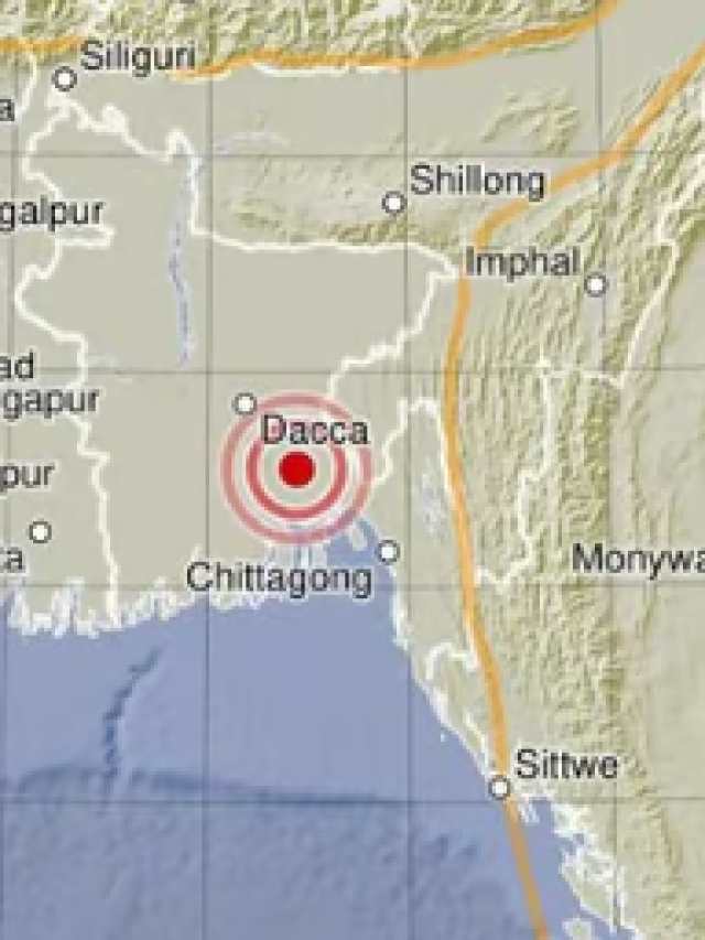 Earthquake of magnitude 5.5 strikes Bangladesh
