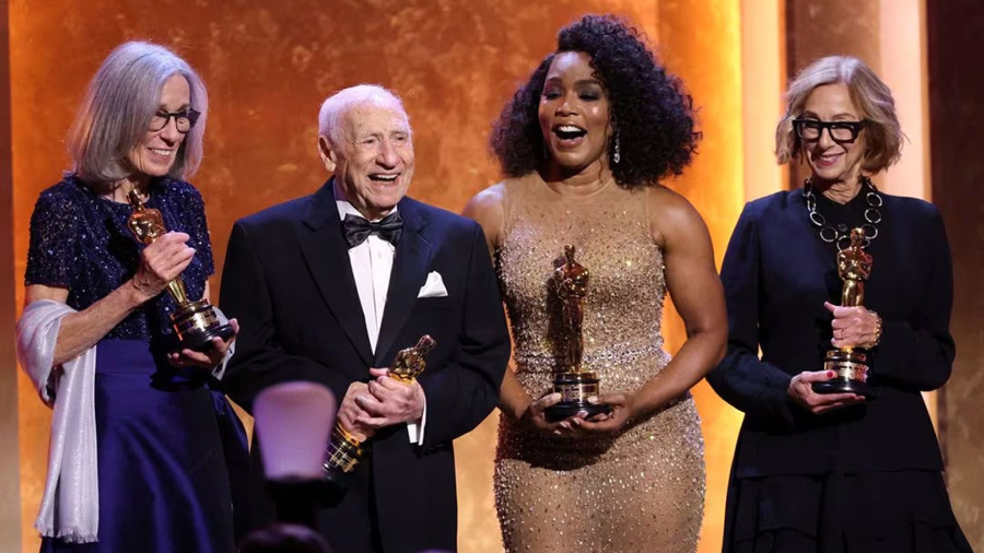 Honorary Oscar Award with Angela Bassett