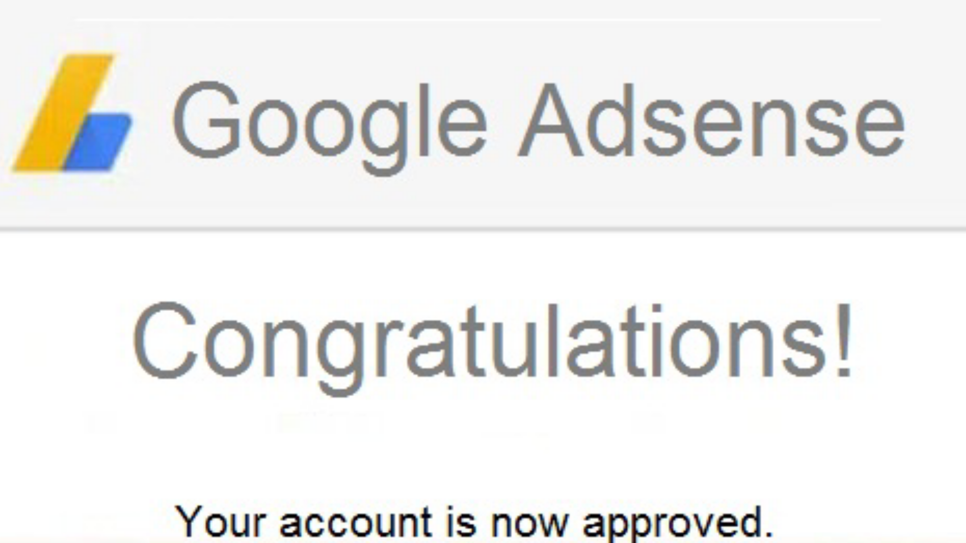How many days has the NP domain been approved by Google AdSense