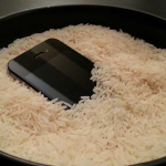 If the phone gets wet don’t put it on rice: Apple