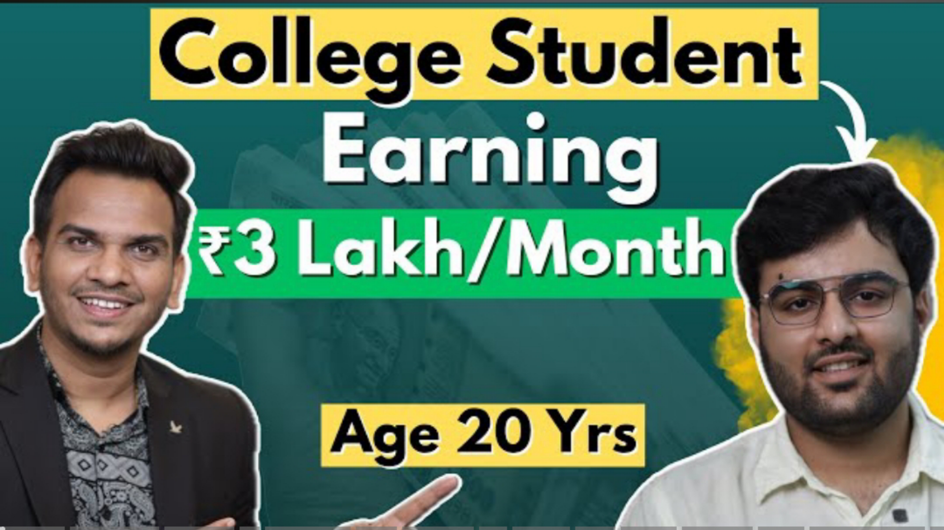 College Students Earn 3 Lakhs per Month in the Satish K video