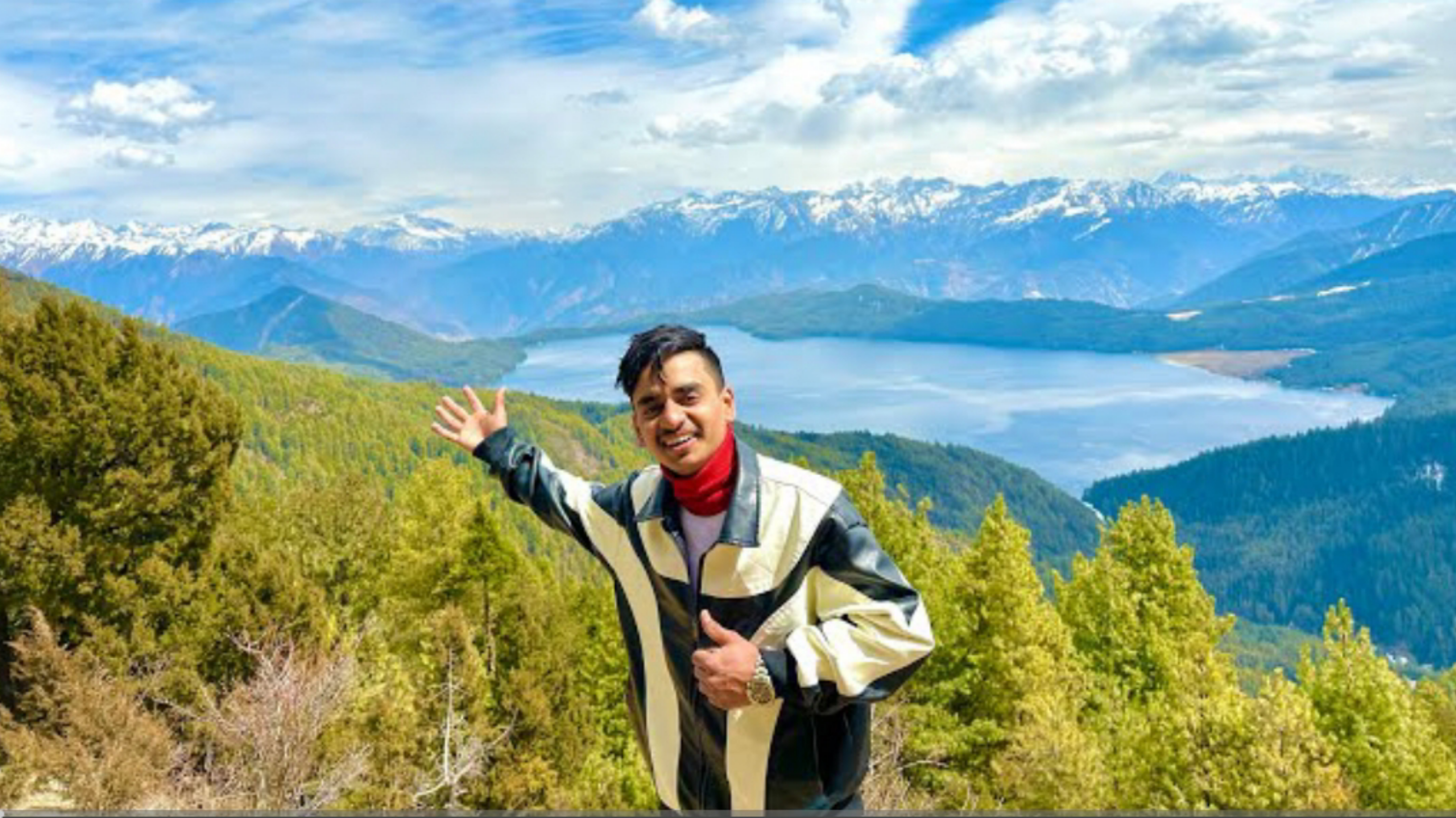 Ratna Karki YouTuber Visiting Rara Lake in Nepal