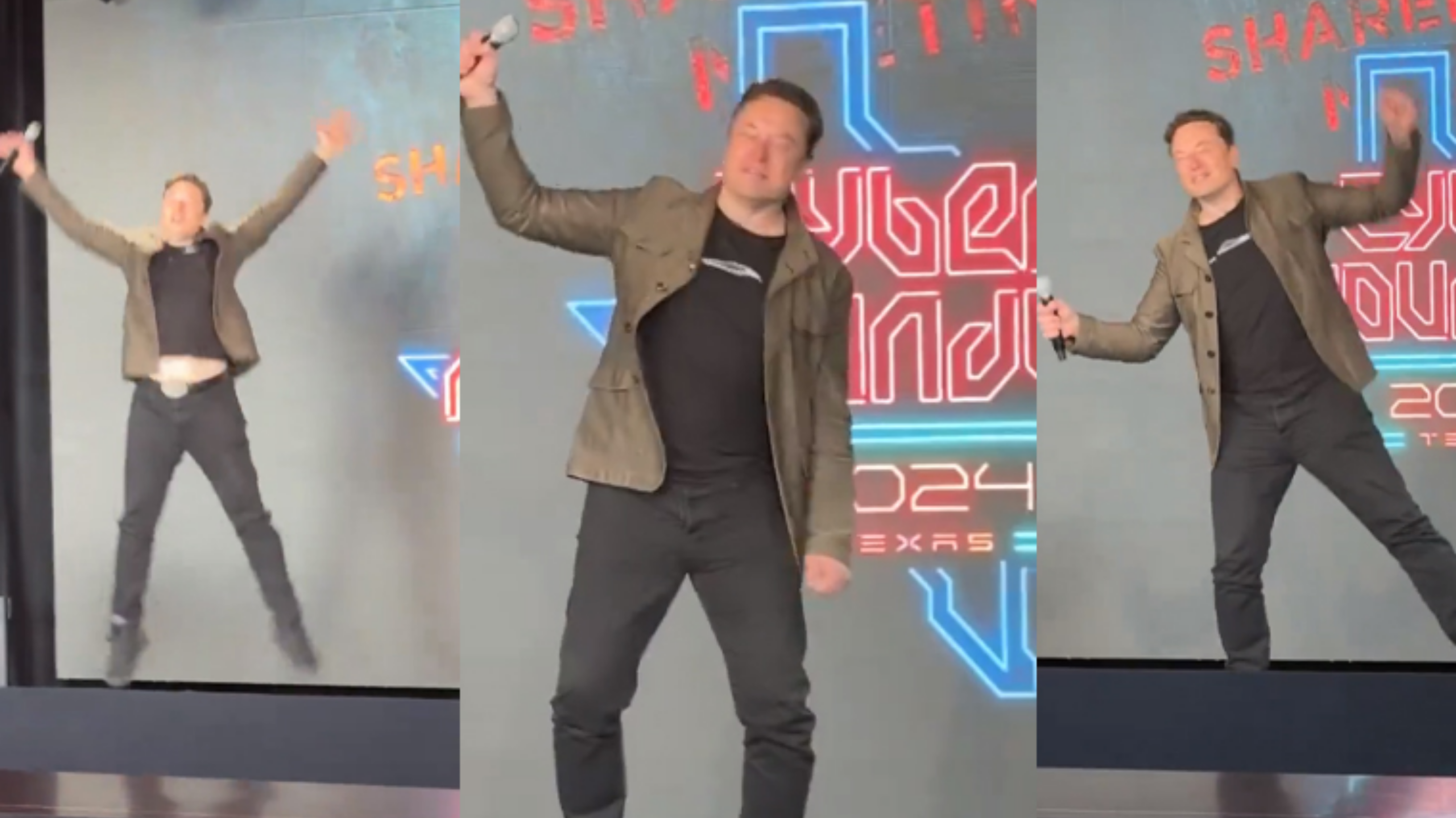 Elon Musk Danced On Stage After Receiving 74 Trillion From Tesla