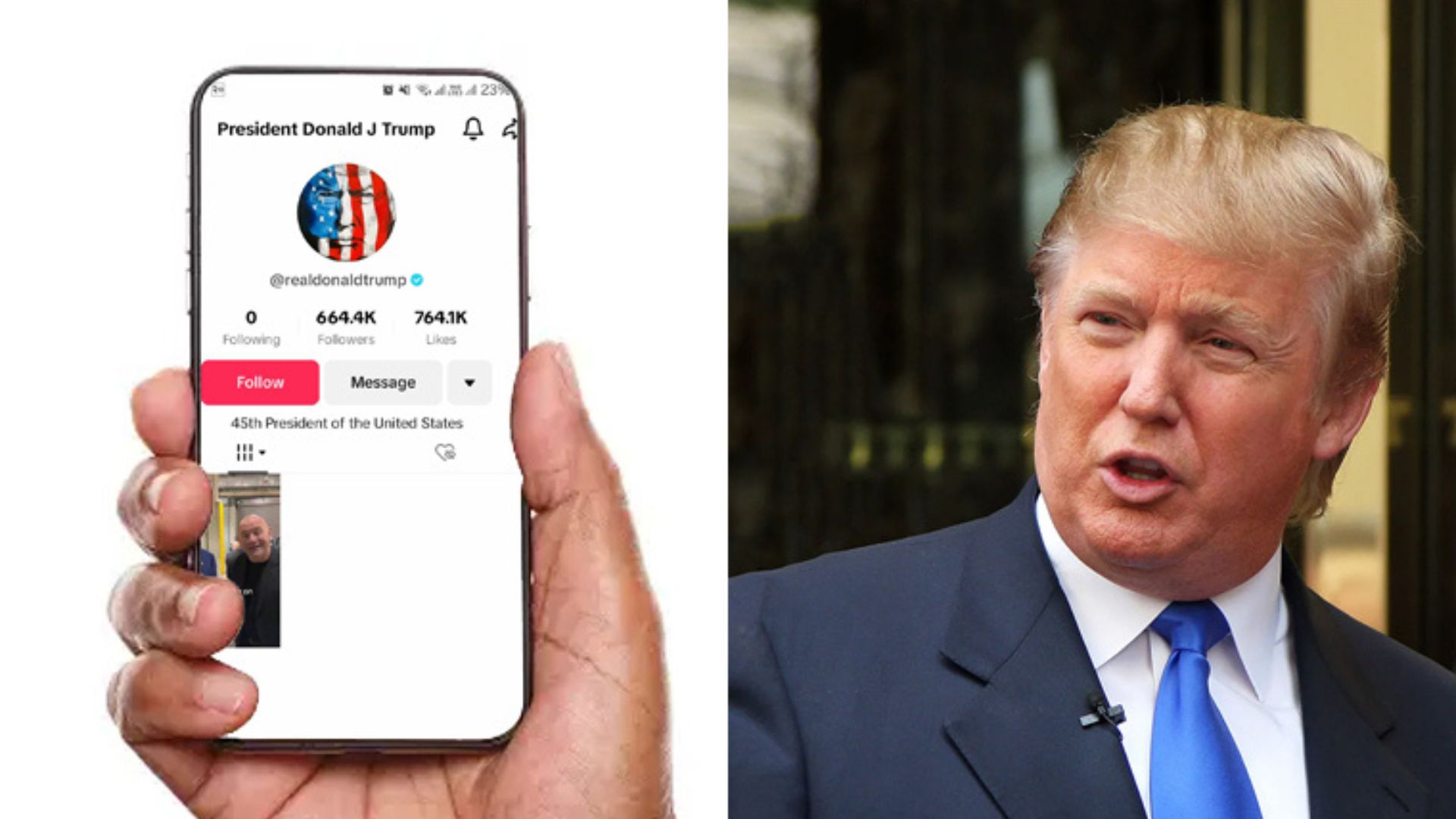Donald Trump Joins TikTok