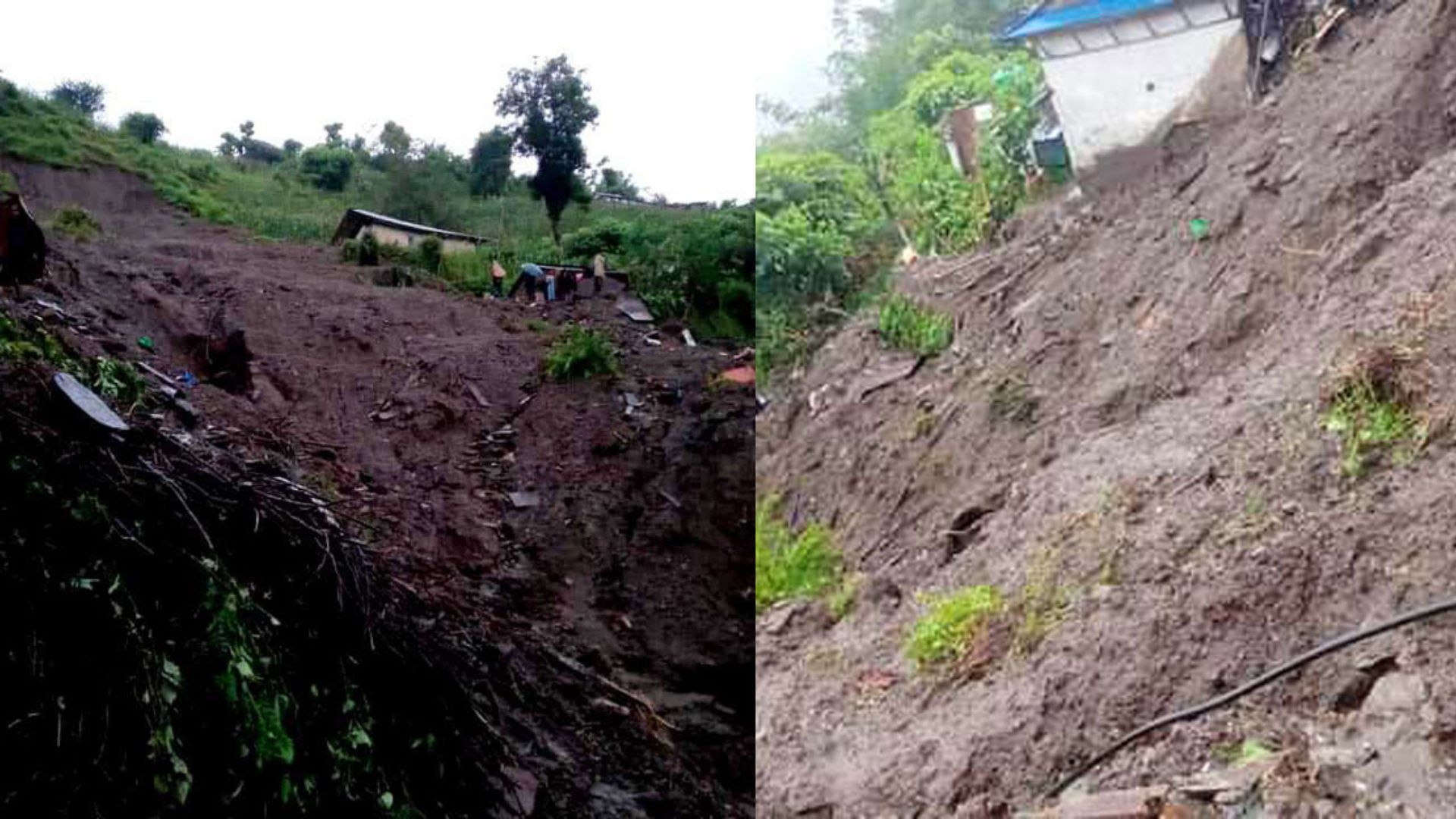 2 Dead And 3 Missing In Lamjung Landslide