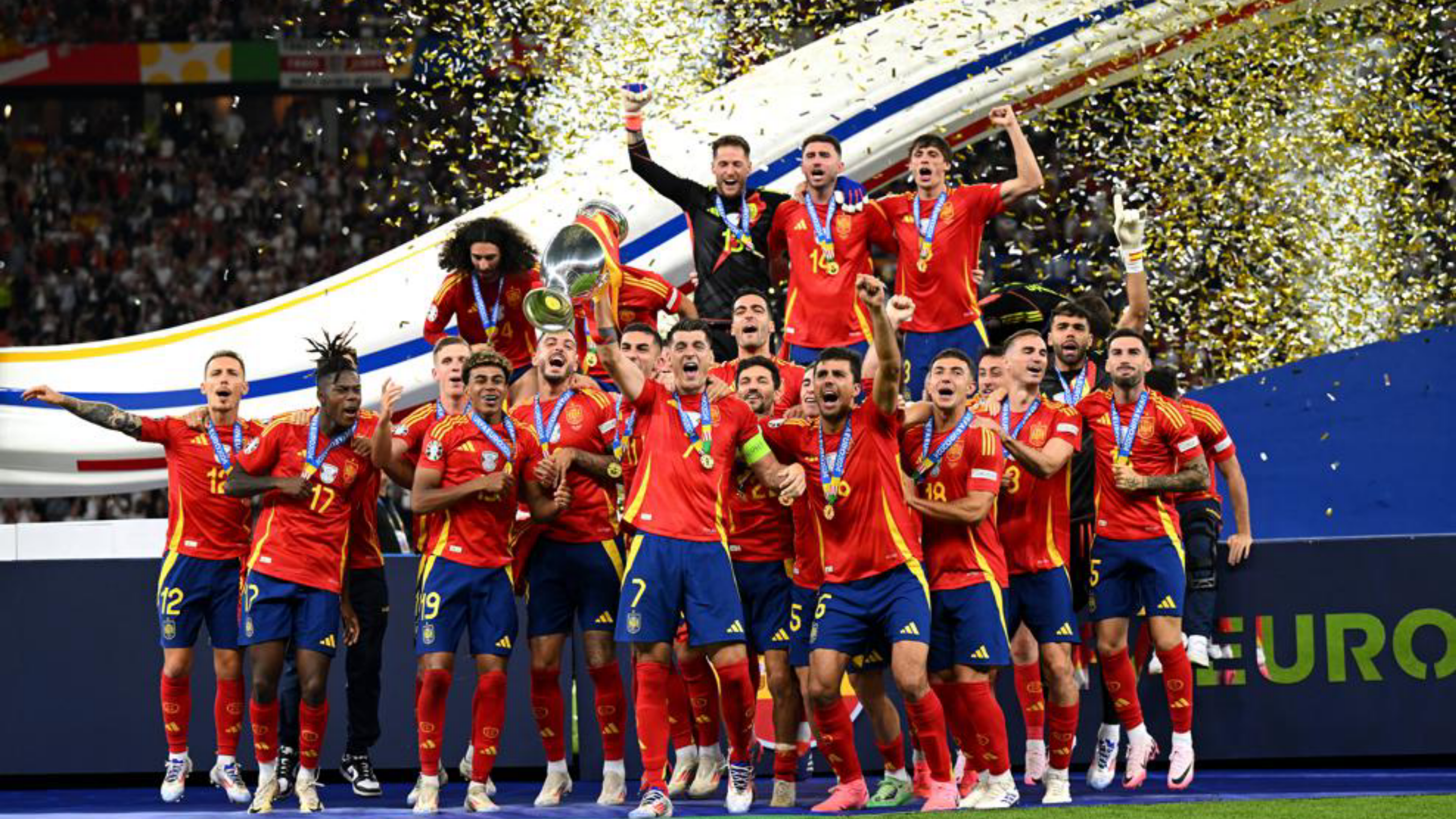 Spain Won The Euro Cup 2024 For The Four Time 