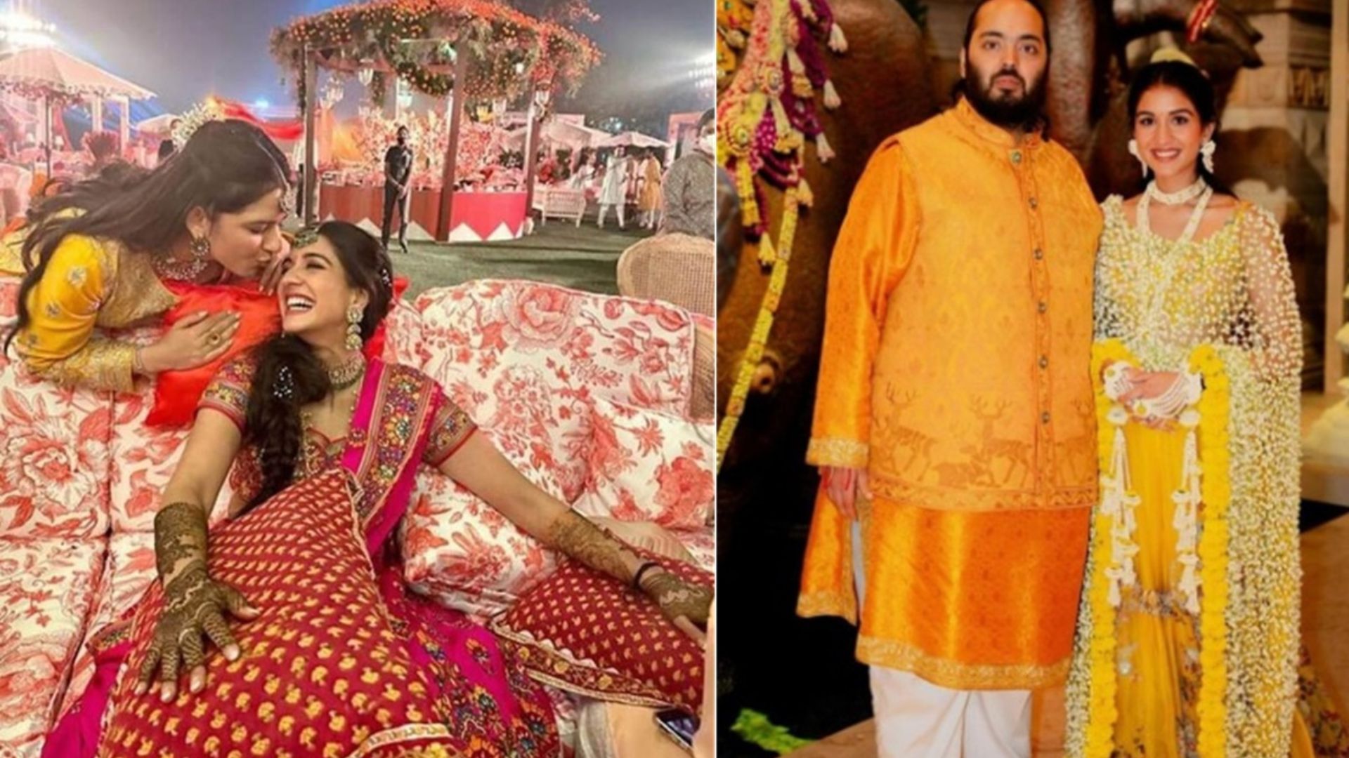 Check Out Anant And Radhika's Pictures From Their Haldi And Mehendi Ceremony