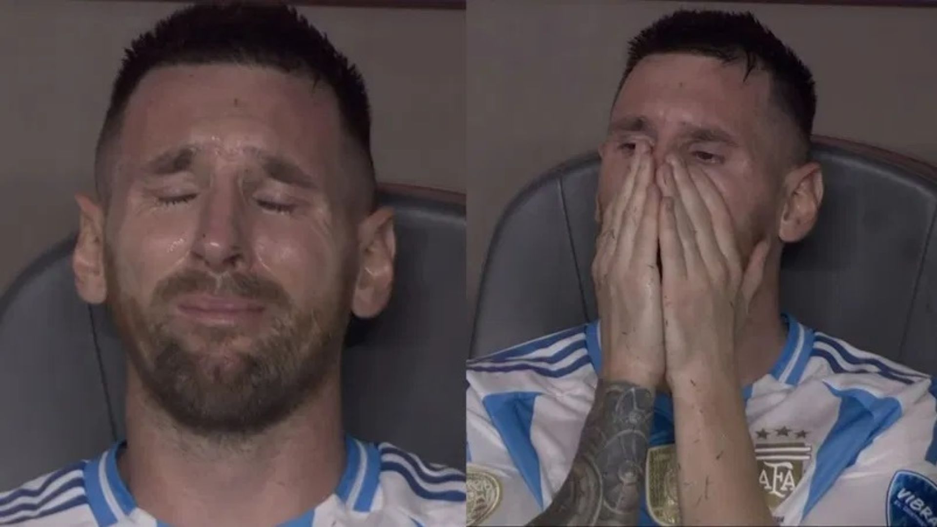 Messi Left The Field In Tears In The Copa 2024 Final