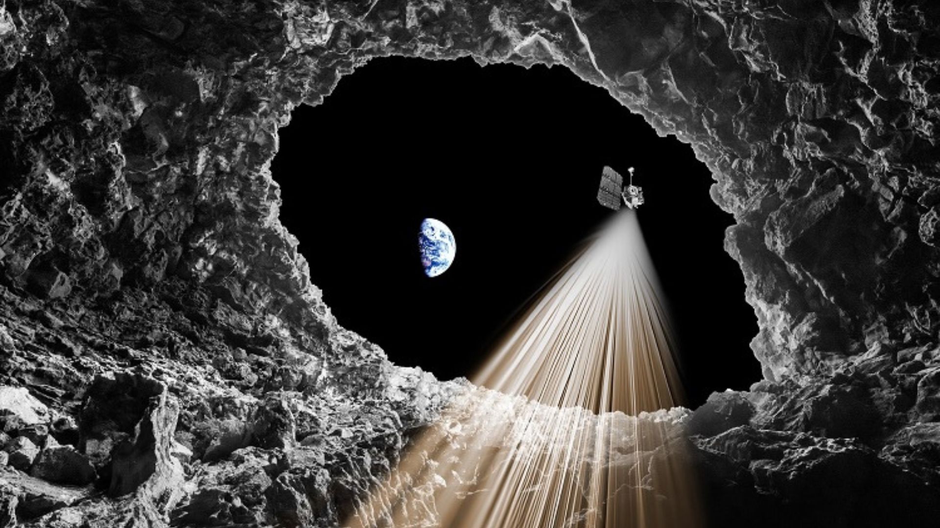 A Large Cave Was Found On The Moon Which Could Be The Home Of Humans In The Future