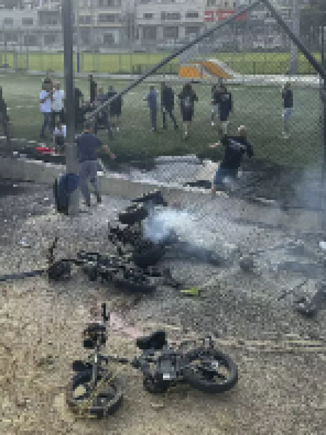 Israeli civilians killed after rocket hits football field in Golan Heights