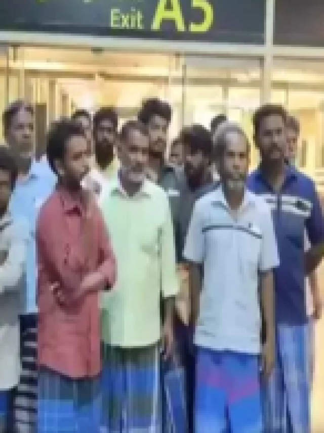Tamil Nadu: 21 Indian fishermen released from Colombo prison arrive at Chennai airport