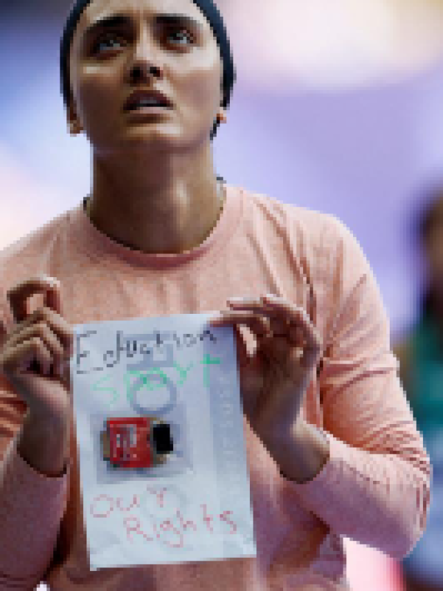 Afghanistan Olympian Kimia Yousofi tells girls under Taliban's oppression