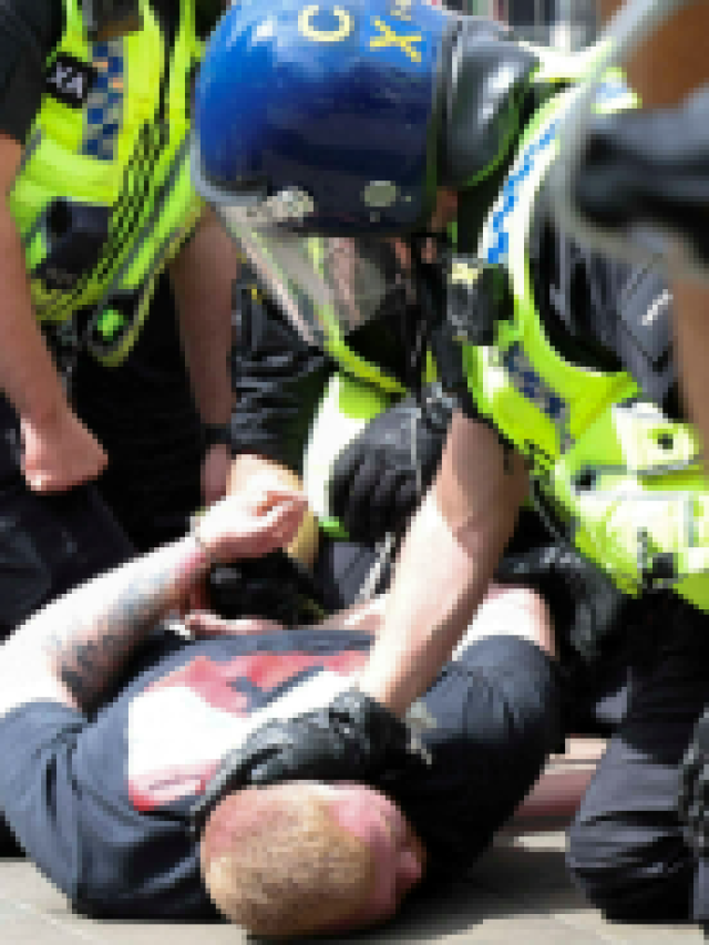Dozens arrested after UK protests turn violent in wake of child murders