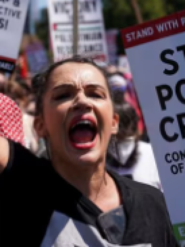 Pro-Palestinian protests loom ahead of first day of Democratic convention