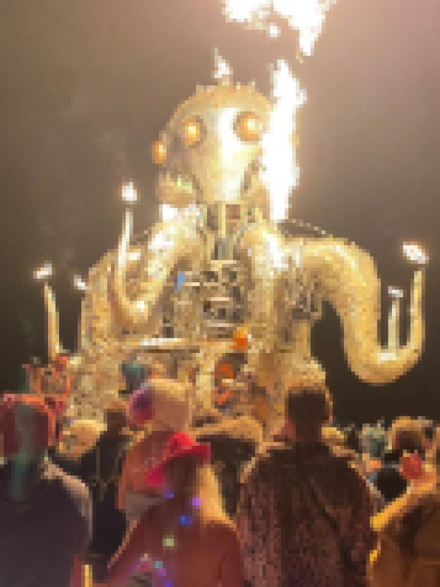 A woman died on Burning Man’s opening day