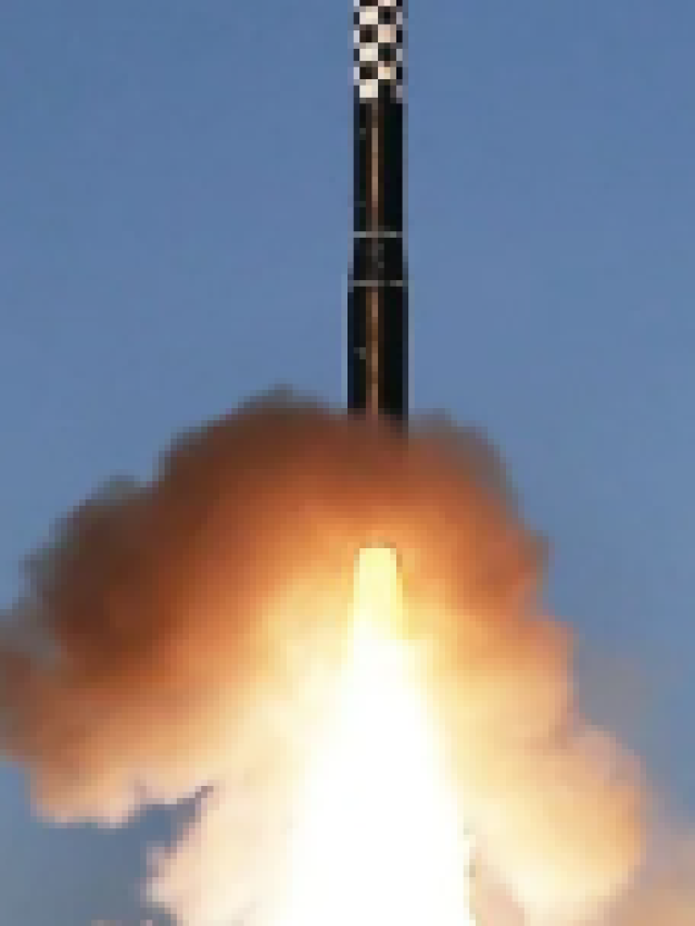 North Korea long-range ballistic missile test splashes down between Japan and Russia