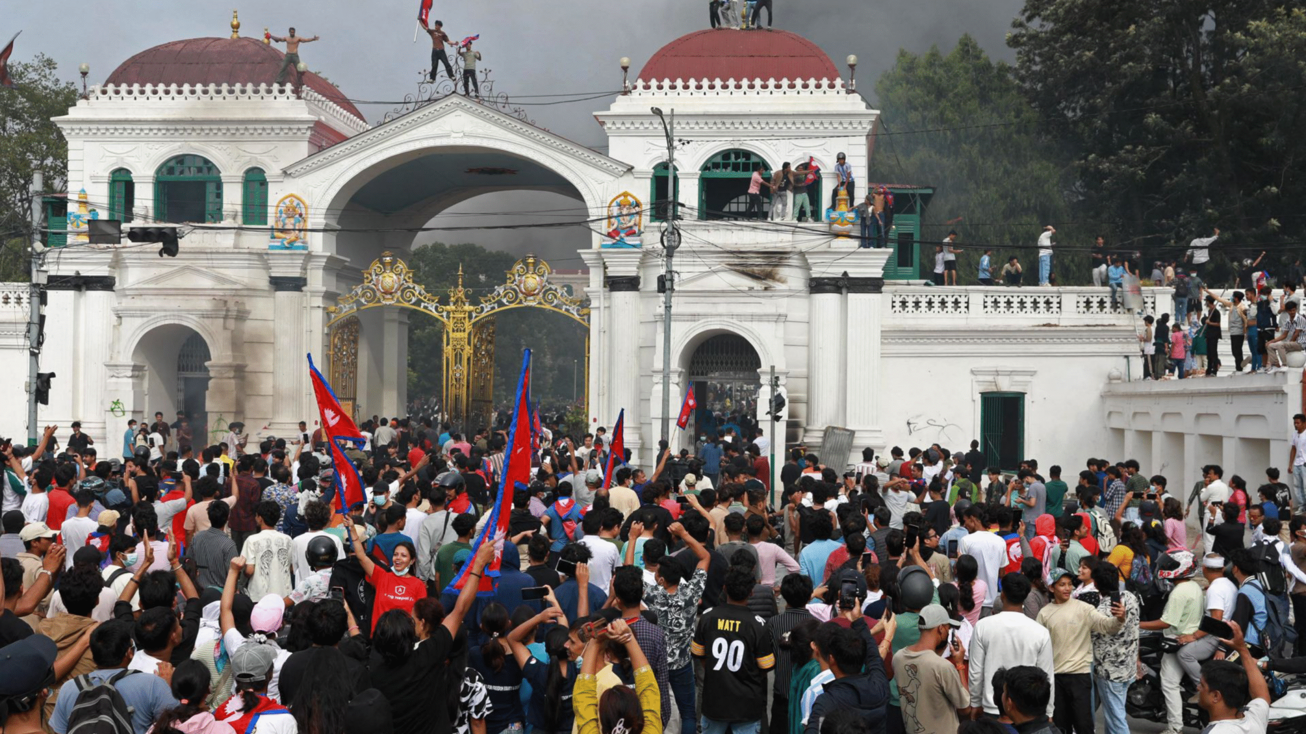 Pray For Gen Z Protest Kill Accident In Nepal