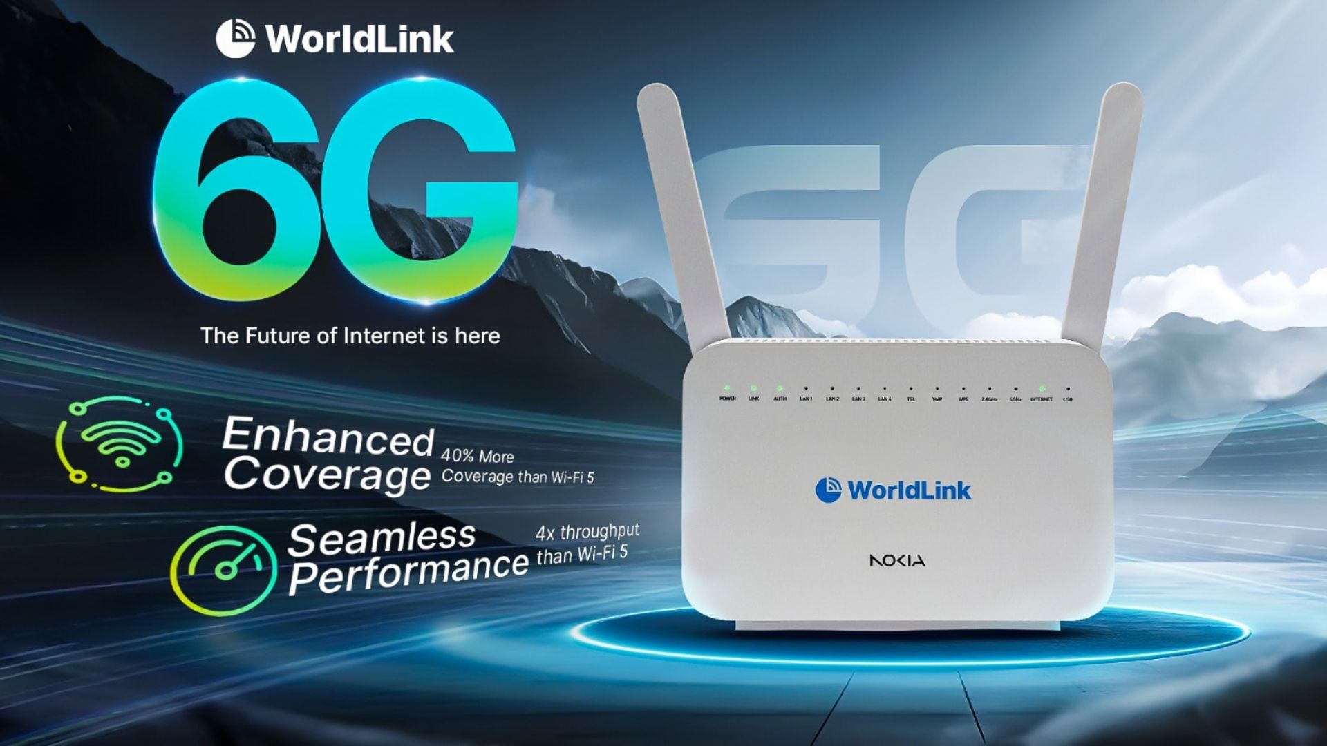 Worldlink Launches 6G Wi-Fi In Nepal 