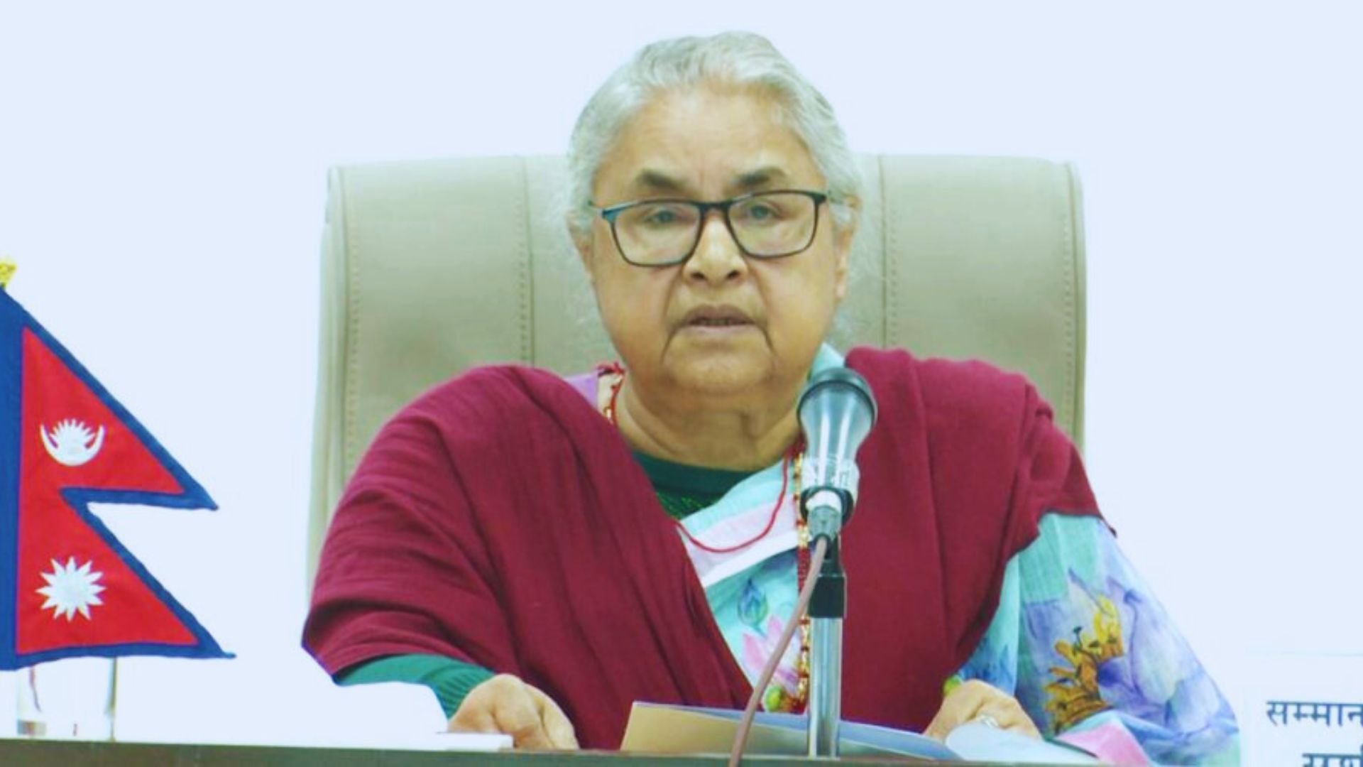 May No Mother's Arms Be Empty Again: Prime Minister Karki