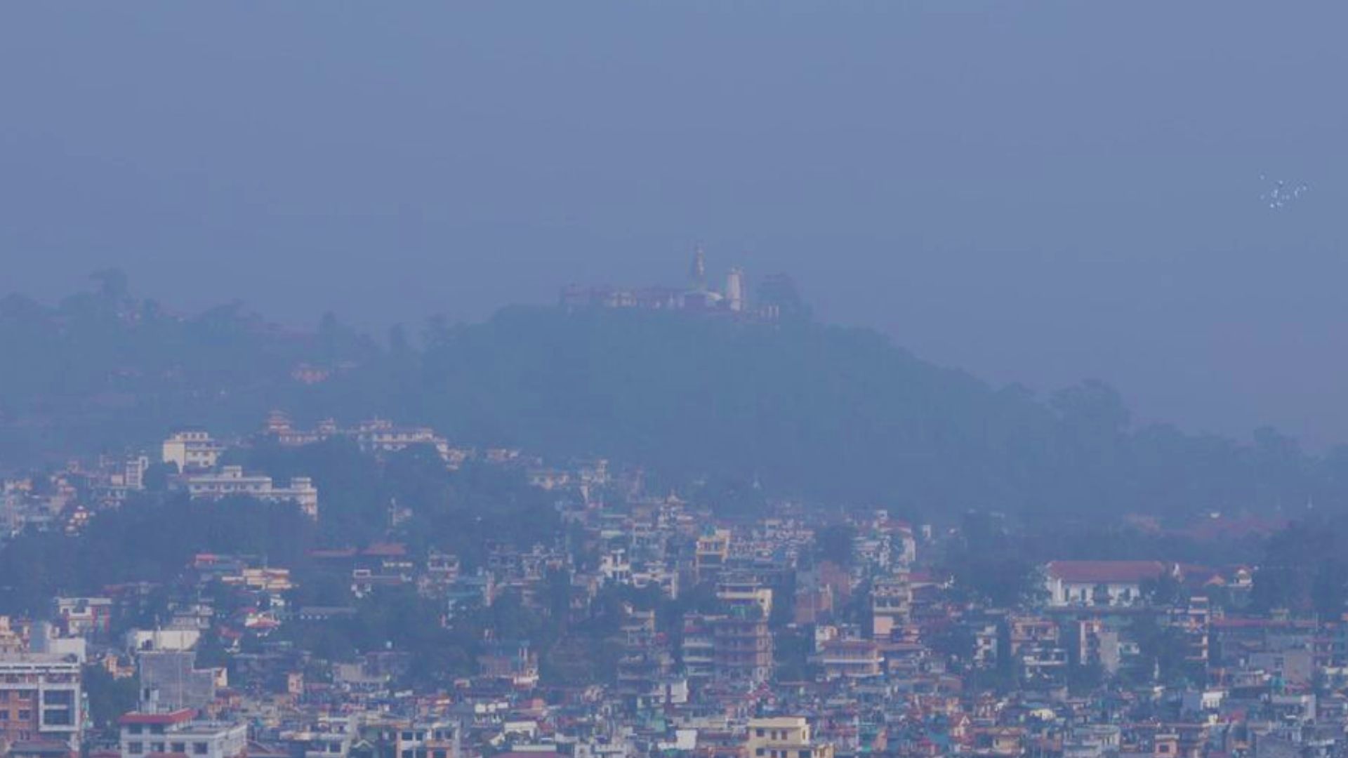 Kathmandu's Air Pollution Remains At Unhealthy Levels Today