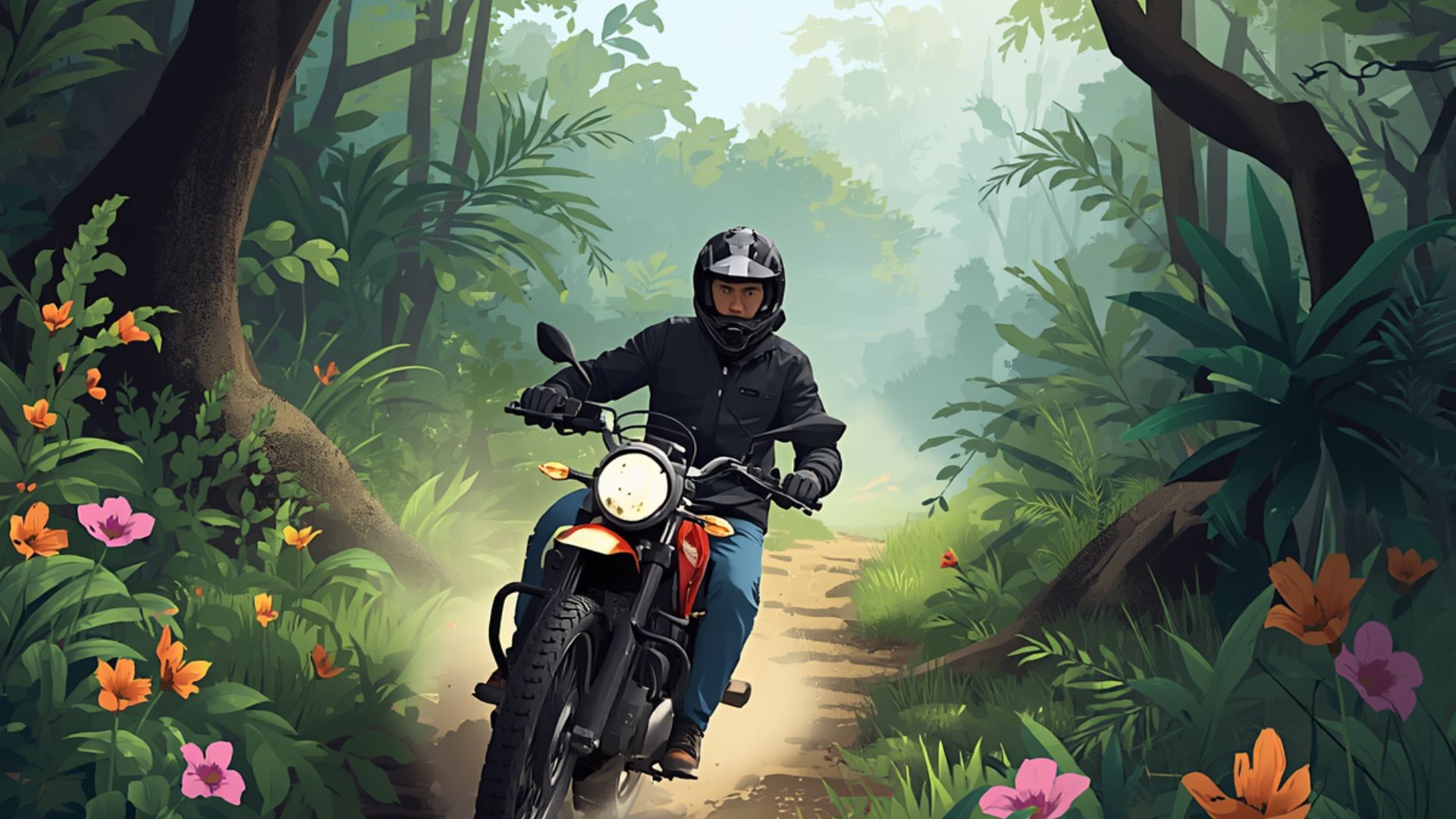 Moto Vlogger In Pokhara