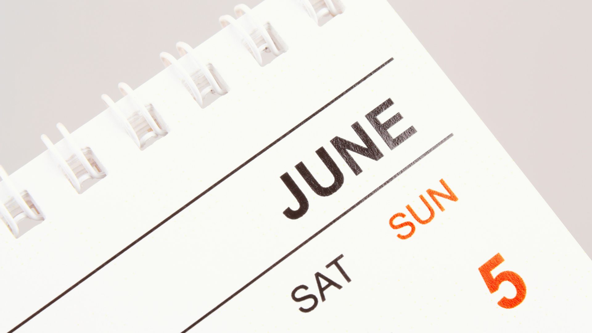 Welcome To June 2026 