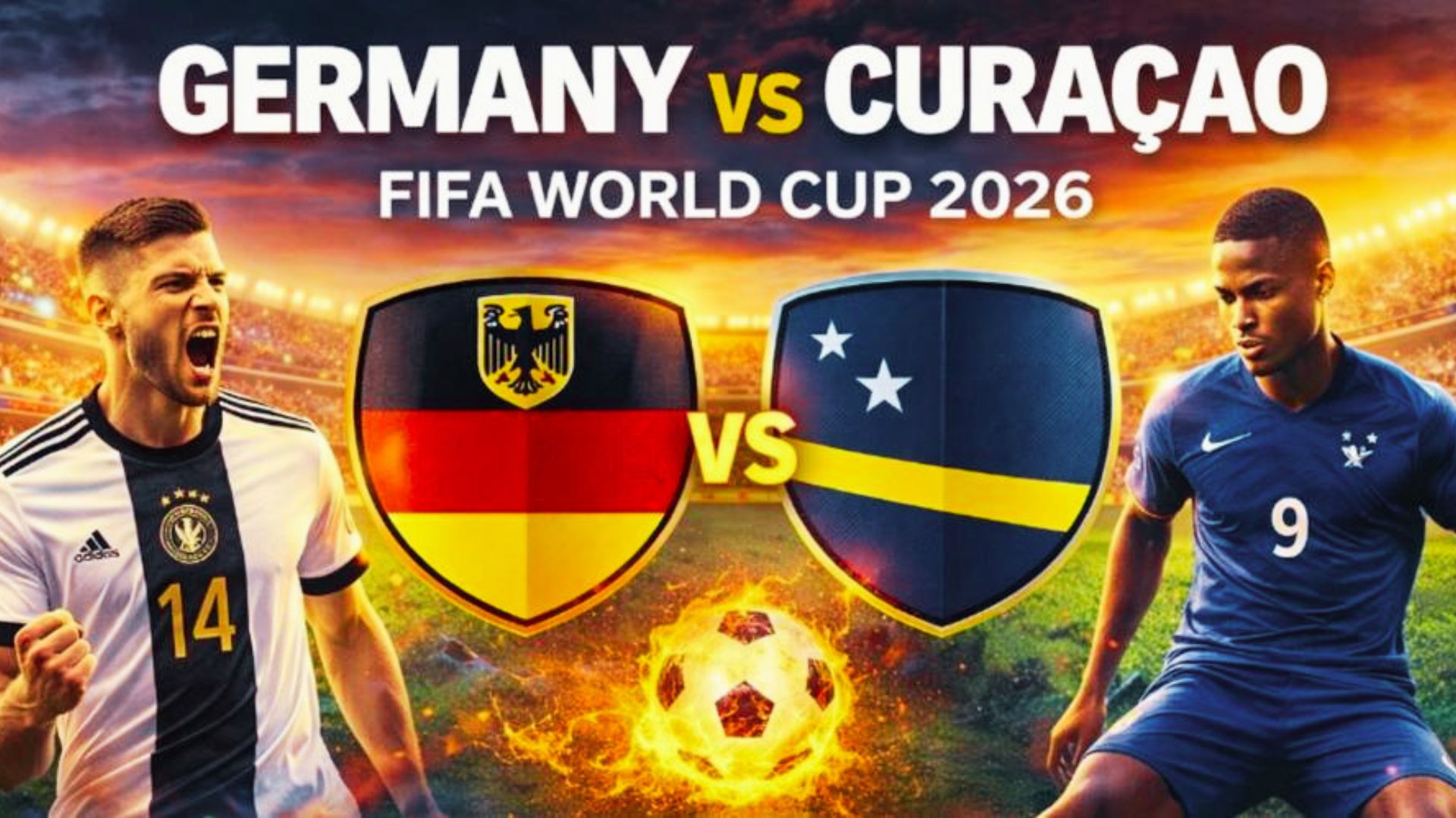 Germany vs Curacao Tonight 10:45 In Nepali Time: FIFA World Cup 2026