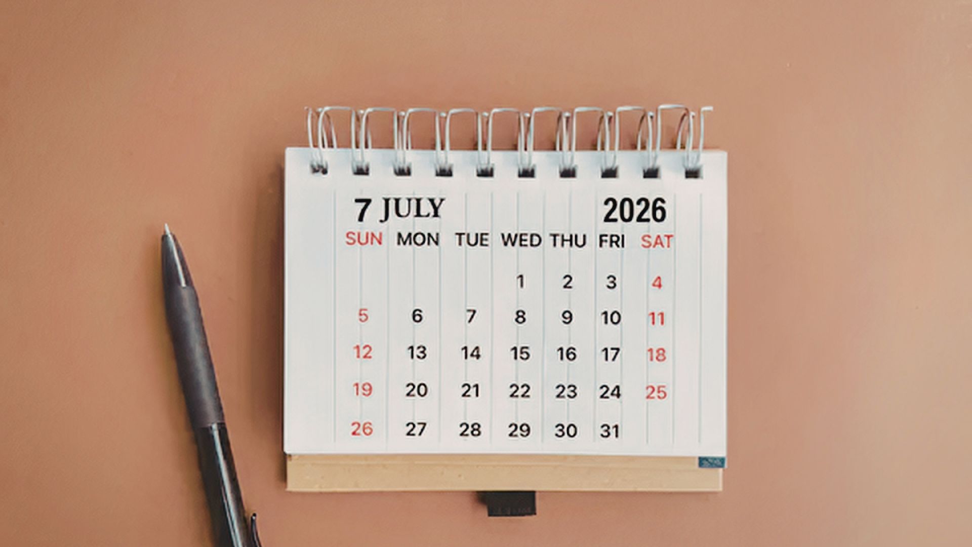 Welcome To July 2026 