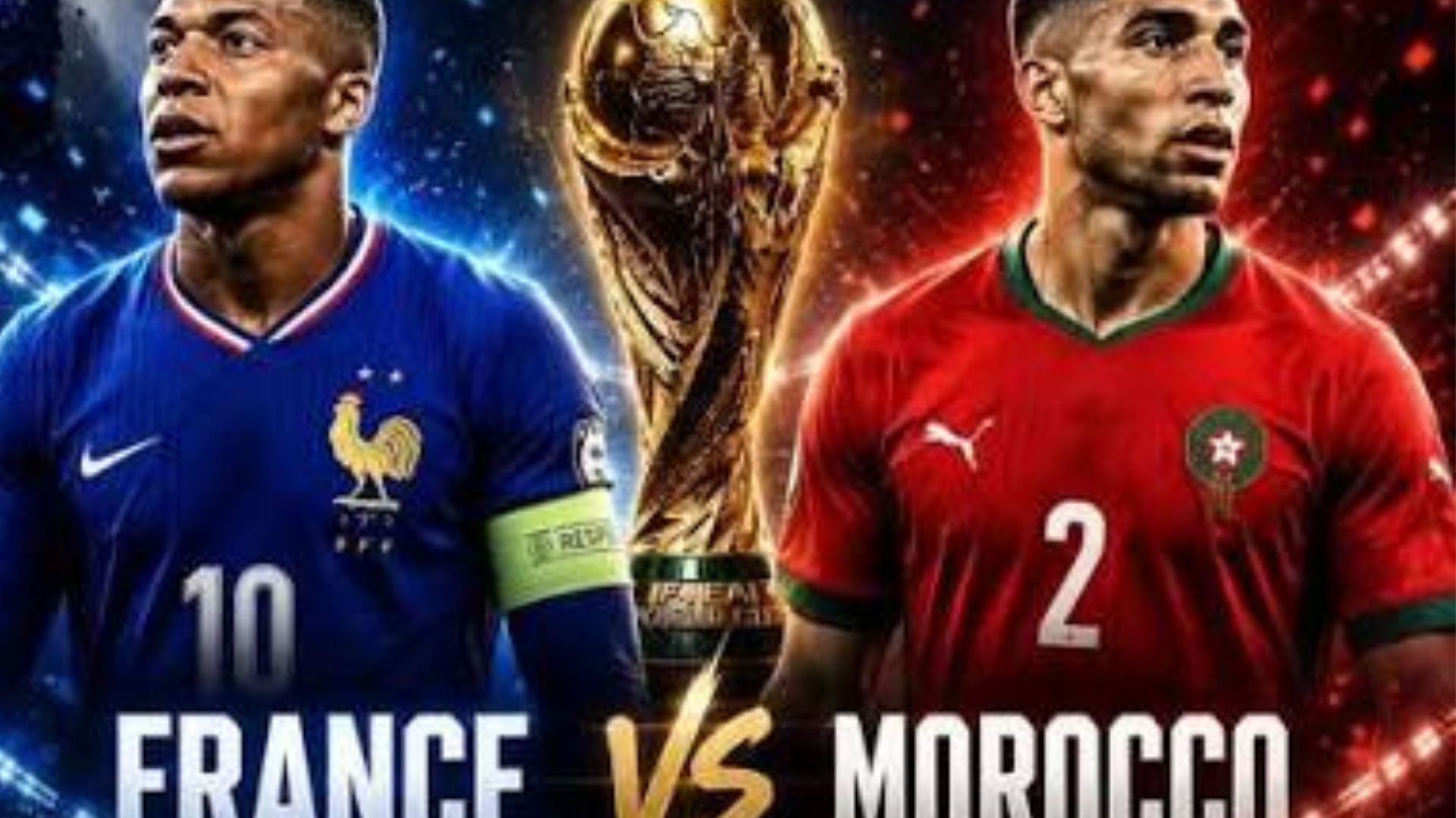 When Did Start Match France Vs Morocco Live Today Time