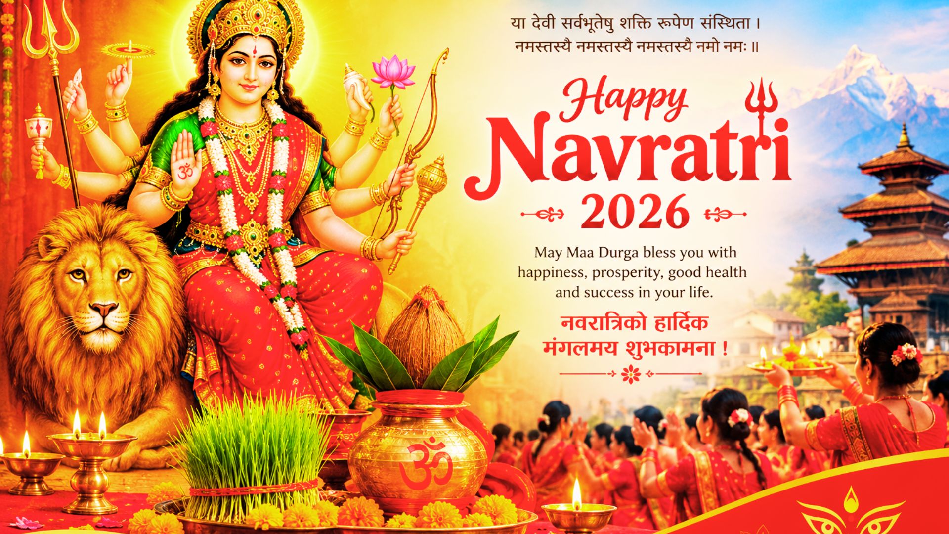 Navratri in Nepal 2026/2083: Rituals, Traditions, and Today’s Festive Magic